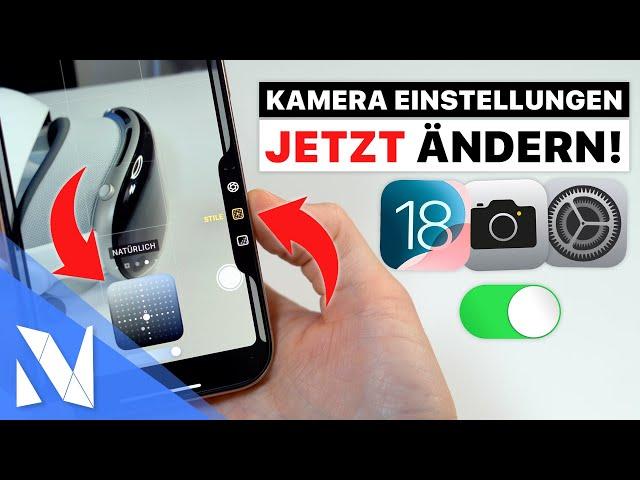 Die BESTEN iPhone Kamera Einstellungen fürs perfekte Fotos & Videos (iOS 18)| Nils-Hendrik Welk