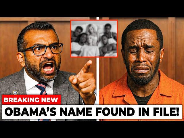 OVER! Kash Patel Names Obama When Missing Witness Leaves USB That Shakes FBI, DOJ & Diddy