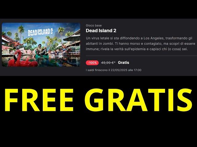 link ; Free Gratis PC Epic Games ; Dead Island 2