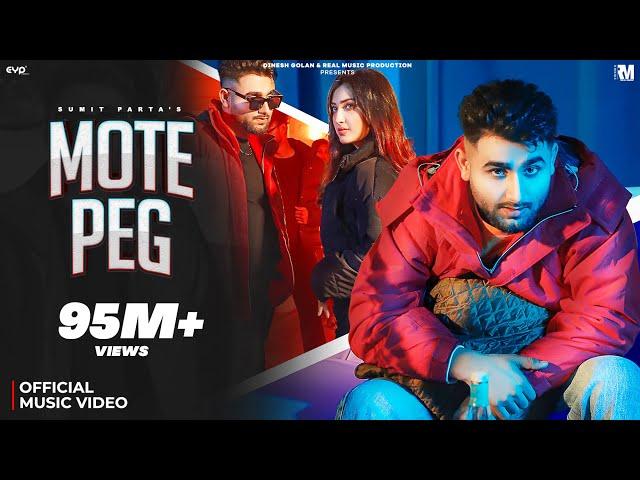 Sumit Parta - Mote Peg (Official Music Video) Ft. Isha Sharma | Haryanvi Song | Real Music