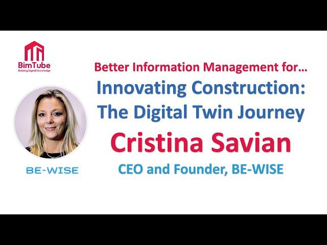 #29 - Cristina Savian - Innovating Construction: The Digital Twin Journey