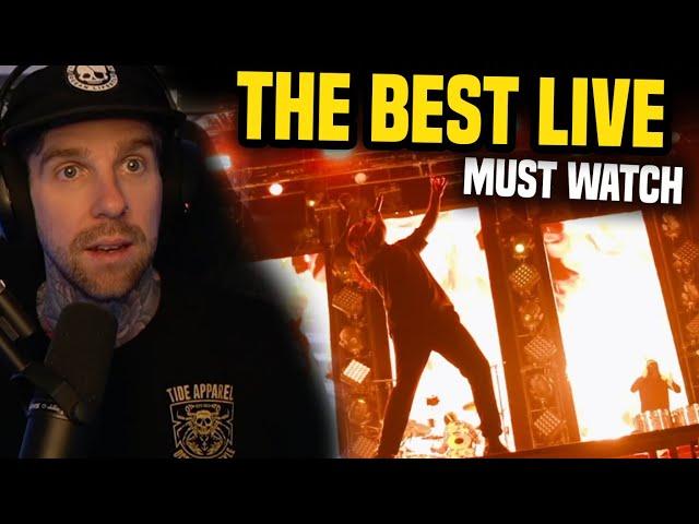 Falling In Reverse - "Watch The World Burn LIVE" | RichoPOV Reacts