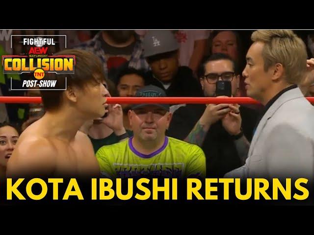Kota Ibushi Returns, Swerve vs. Shane Taylor | AEW Collision 6/21/25 Show Review & Highlights