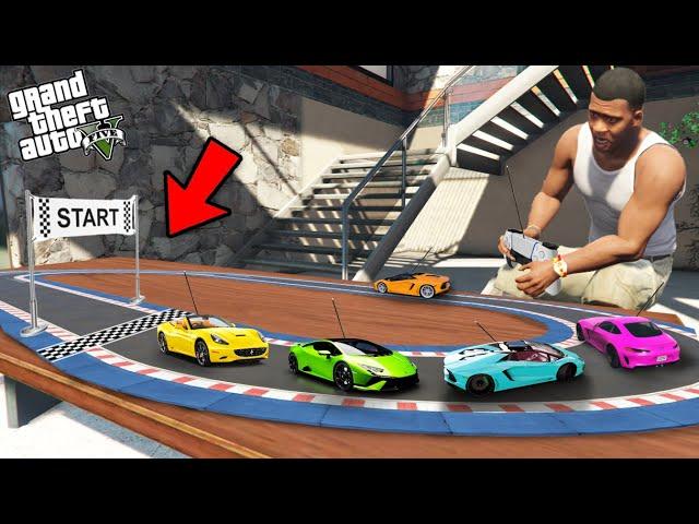 GTA 5 : Franklin Race With RC Cars In Gta 5 ! (GTA 5 mods)