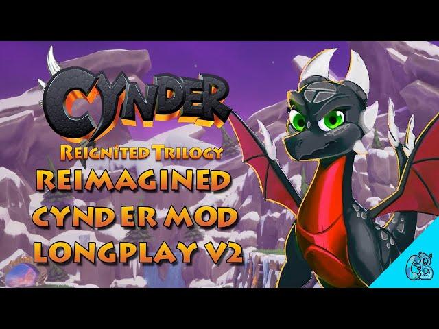 Spyro Reignited Trilogy (Spyro 1) PC Full Longplay 120% Walkthrough v2 - Reimagined Cynder Mod