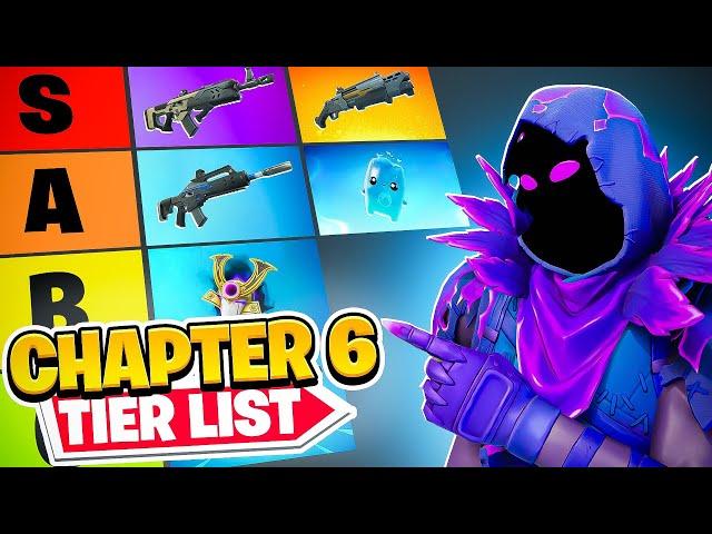 I Ranked Every Item In Fortnite Chapter 6 (Zero Build Tips & Tricks)