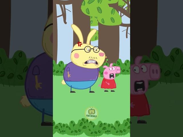 Peppa Pig Makes Daddy Rabbit Very Angry #animationmeme #funnycartoon #peppapigparody #peppapig
