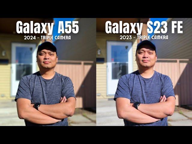 Galaxy A55 vs Galaxy S23 FE camera comparison! The Ultimate Camera Test!