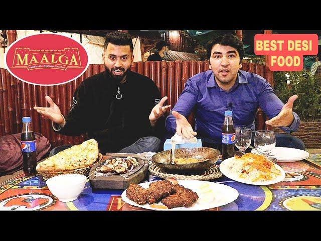 MAALGA | One Of The Best Desi Food Restaurant In Lahore 