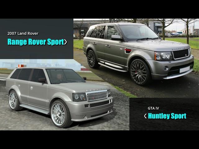 GTA IV Cars vs Real Life Cars #6 | All SUVs & Trucks