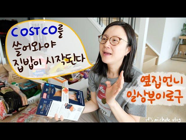 Make Two Korean Chicken Soup w/ One Stock - DakGaejang (Spicy) & DakGomtangㅣCostco Grocery Haul