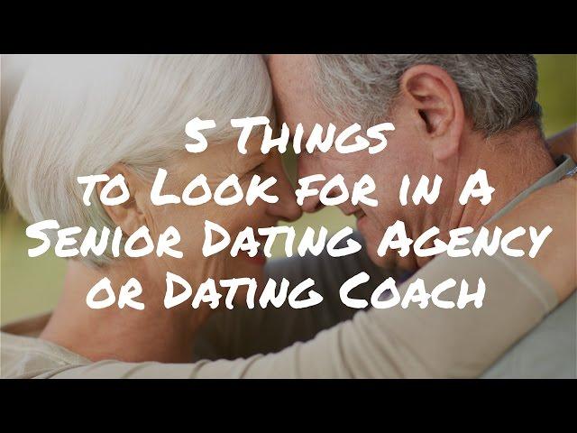 5 Things to Look for in A Senior Dating Coach or Agency