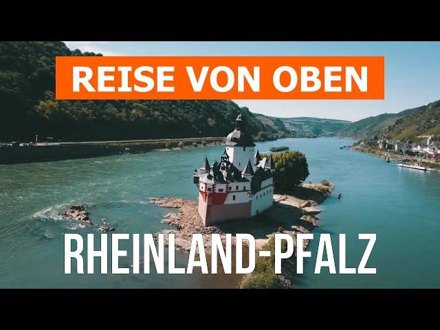 Rheinland-Pfalz von oben | Drohnenvideo in 4k | Deutschland aus der Luft