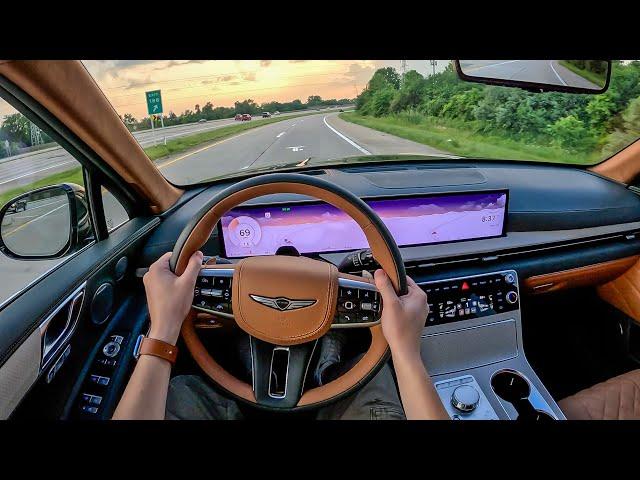 2025 Genesis GV80 3.5T Prestige - POV Test Drive (Binaural Audio)