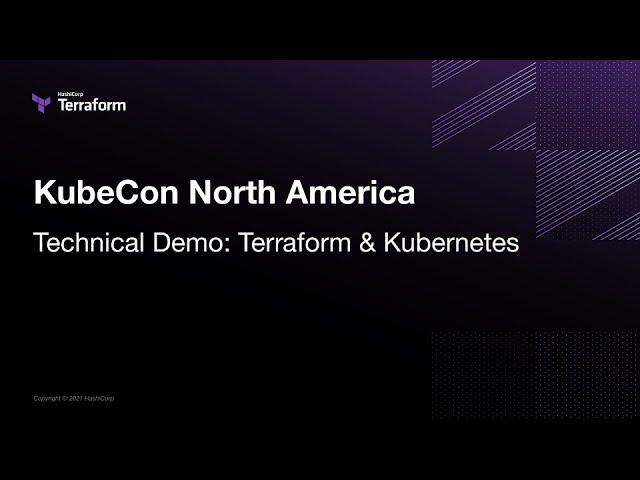 KubeCon NA 2021 Technical Demo: Multi-Cloud Kubernetes with HashiCorp Terraform