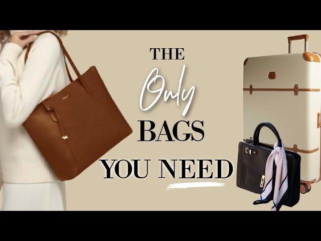 The ONLY Bags you need **Not Designer**  | 8 Bag Styles every woman should have in her closet