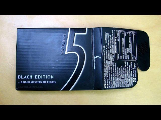 Wrigley's 5 Gum - Black Edition