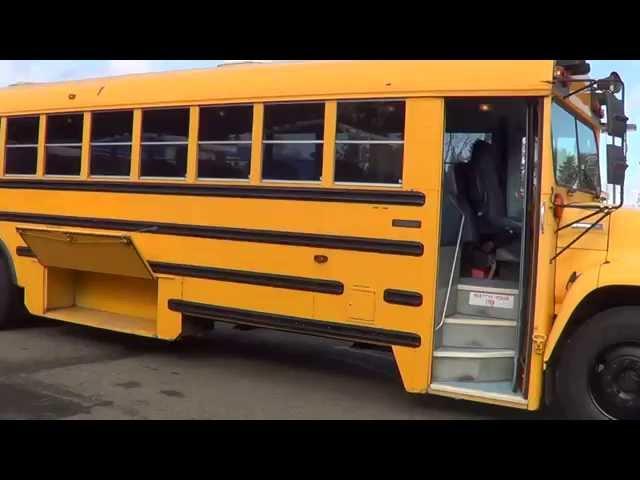 Northwest Bus Sales Used 1995 Ford B Series Carpenter 12 Row School Bus B43209