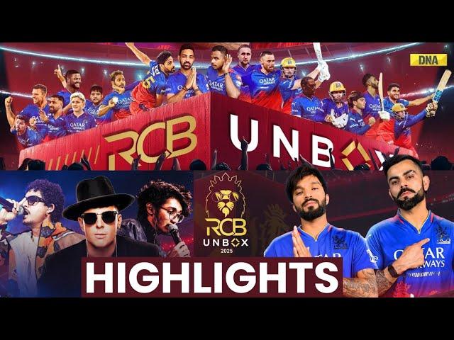 RCB Unbox Event: Royal Challengers Bengaluru Event Highlights I IPL 2025 I Virat Kohli