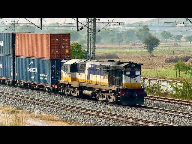 Diesel Locomotives at Dedicated Freight Corridor of India //WDFC