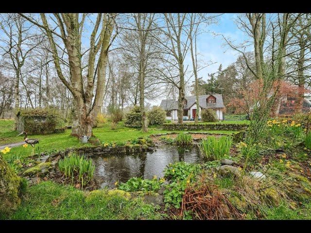 2.2 Acres Including Woodland. Three Bed - Two Garages - Country Living in Scotland £380K