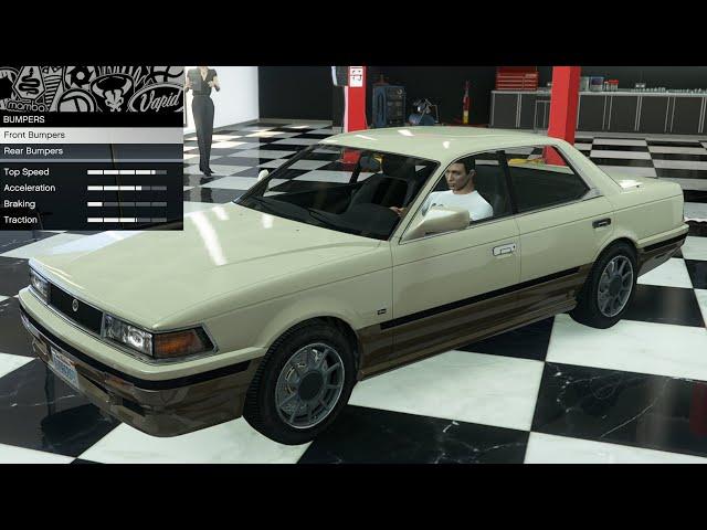 GTA 5 - DLC Vehicle Customization - Annis Hardy (Nissan Laurel)
