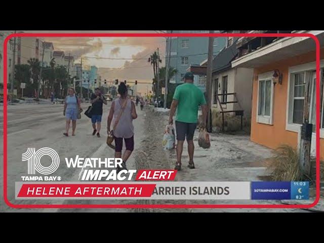 Residents return home to Madeira Beach after Hurricane Helene