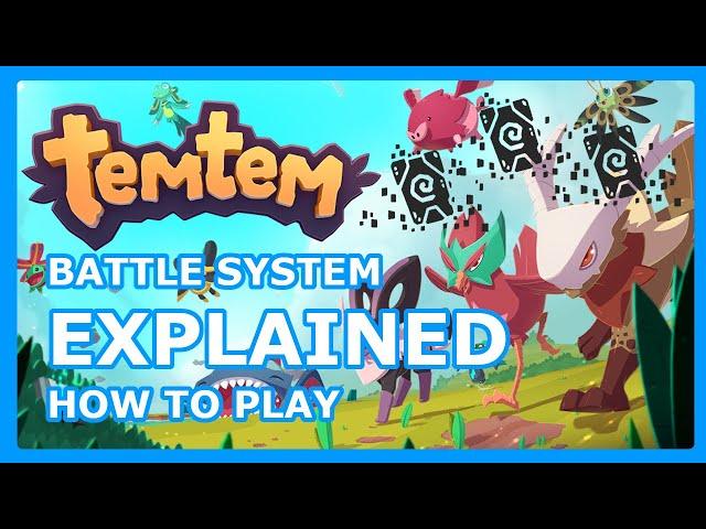 TEMTEM BATTLE SYSTEM EXPLAINED! Early Access Guide!