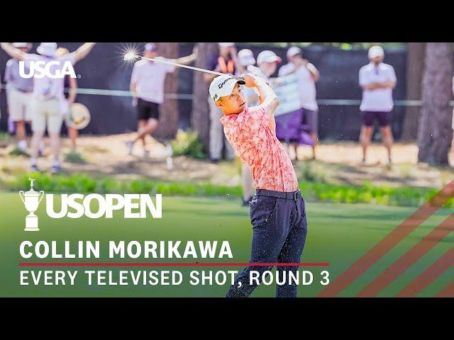 2024 U.S. Open Highlights: Collin Morikawa, Round 3 | Every Televised Shot