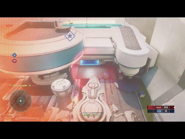 Halo 5 - 12v12 Warzone on Battle of Noctus Dominated / Clout vs Nonstop