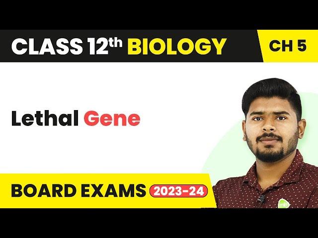 Lethal Gene - Principles of Inheritance and Variation | Class 12 (2022-23)