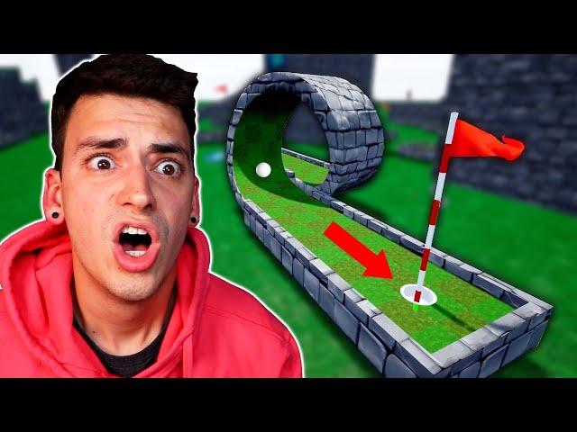 HOLE-IN-ONE ONLY MINI GOLF! *with @RyanBrackenGaming* (Golf It)