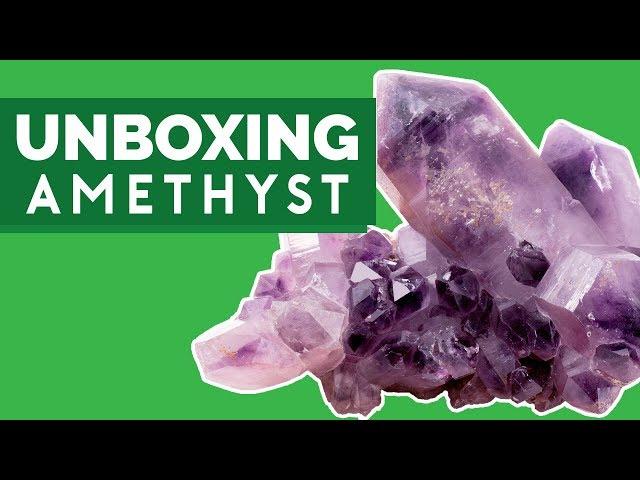 Unboxing Raw & Cut Amethyst