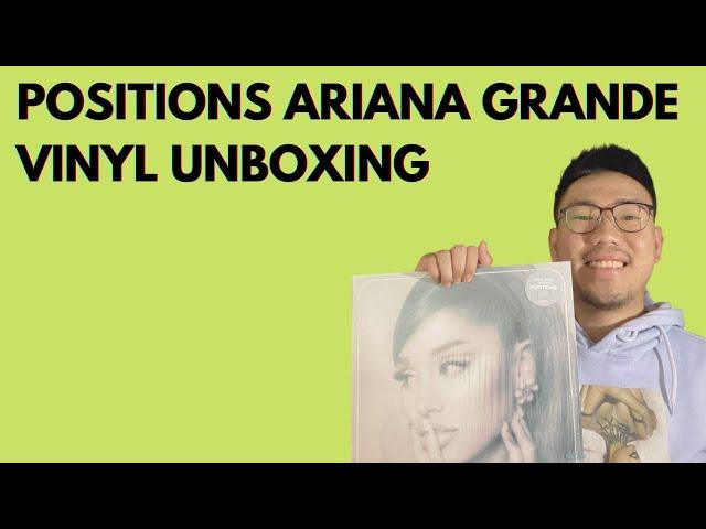 Positions Ariana Grande Vinyl Unboxing!