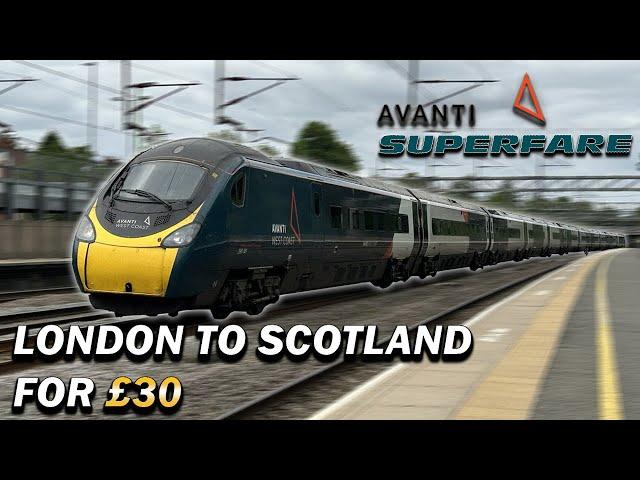 London to Glasgow for £30 with Britain's WORST Train Company