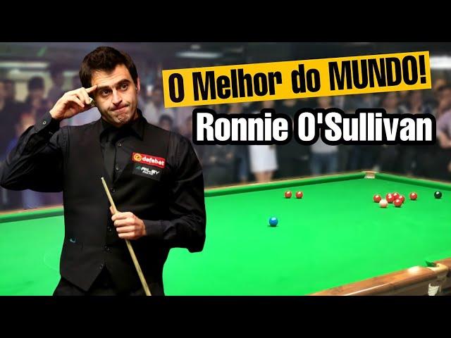 Ronnie O'Sullivan - O MELHOR JOGADOR DE SINUCA DO MUNDO