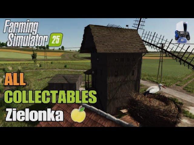 Collectables Zielonka | FS25 | Console | Earn extra money | All 50 Collectables