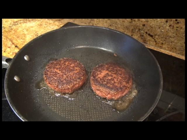 The Beyond Burger,  plant-based burger that tastes like a hamburger!