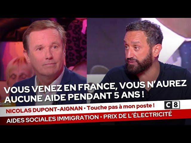 "Vous venez en France, vous n'aurez aucune aide pendant 5 ans !" · TPMP, 10/10/24