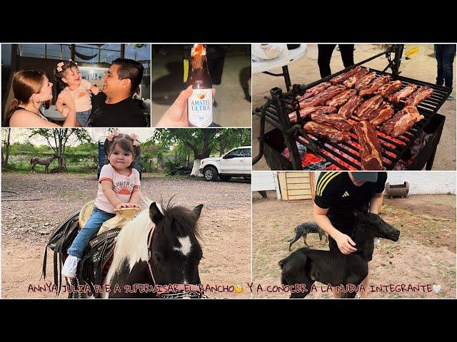 ASÍ PASAMOS NUESTRO FIN DE SEMANA EN EL RANCHO, ANNYA JULIA FUE A MONTAR AL DUVALIN  | VLOG