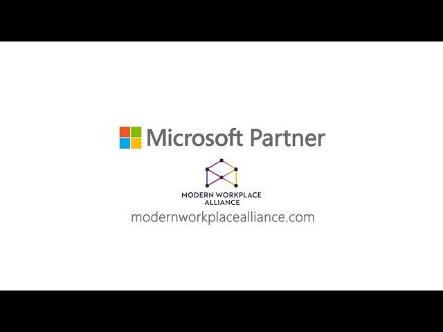 Microsoft Partner: Modern Workplace Alliance