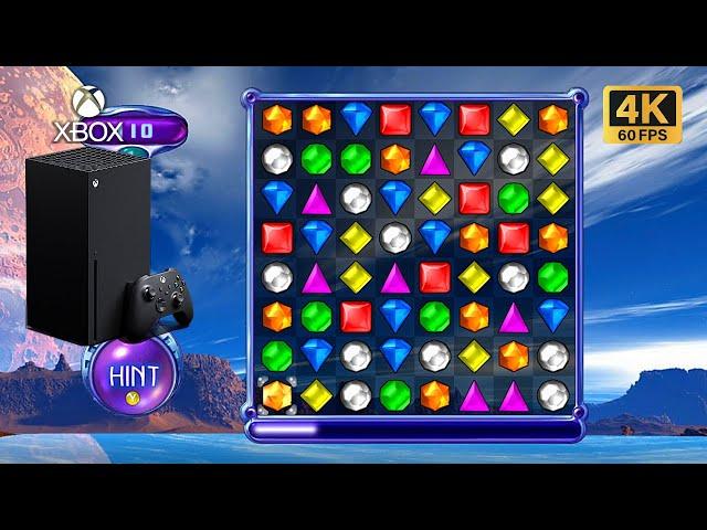 Bejeweled 2 [Xbox Series X] Gameplay 2024 (No Commentary)