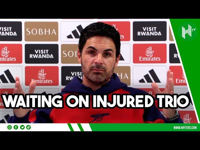 UNSURE ON SAKA, TIMBER, CALAFIORI | Mikel Arteta issues Arsenal injury update