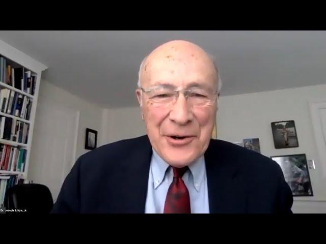 Soft Power and Morals in U.S. Foreign Policy with Dr. Joseph S. Nye, Jr.