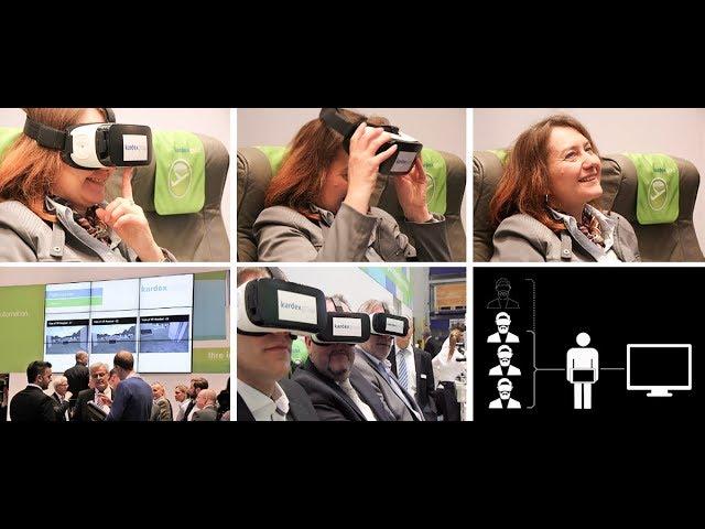 VR Flight Experience - Kardex Remstar - Messe LogiMAT