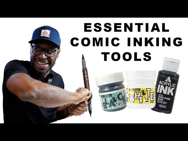 Must-Have Inking Supplies for Serious Comic Artists