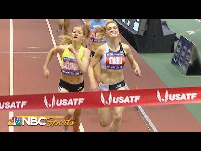 Ostrander's dramatic kick steals Millrose 3000m title | NBC Sports