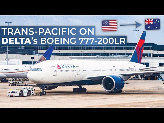 TRIPREPORT | Delta (ECONOMY) | Boeing 777-200LR | Los Angeles - Sydney