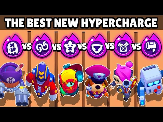 WHAT IS THE MOST POWERFUL NEW HYPERCHARGE? | Brawl Stars