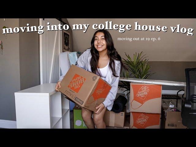 moving *into my new home* vlog! | moving out ep.6